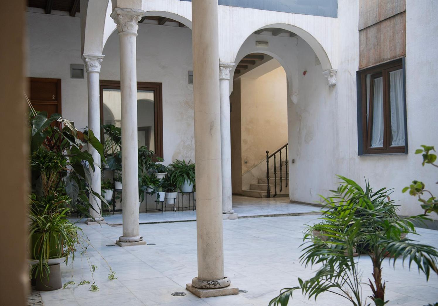 Casa Palacio Bustos Tavera 塞维利亚 外观 照片